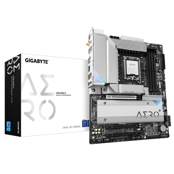 GIGABYTE MB Z790 AERO G DDR5 Motherboard for Intel® Core™14th, 13th, and 12th Generation Processors LGA1700 Socket - Image 4