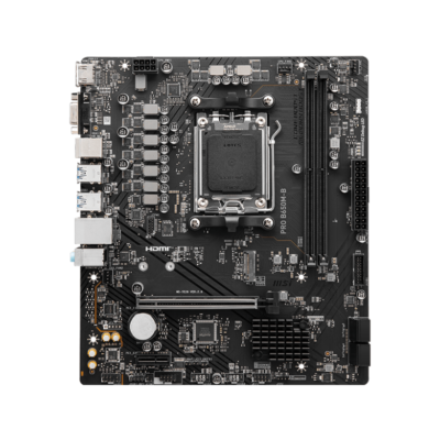 MSI PRO B650M-B Motherboard for AMD Ryzen™ 9000/ 8000/ 7000 Series Desktop Processors Socket AM5