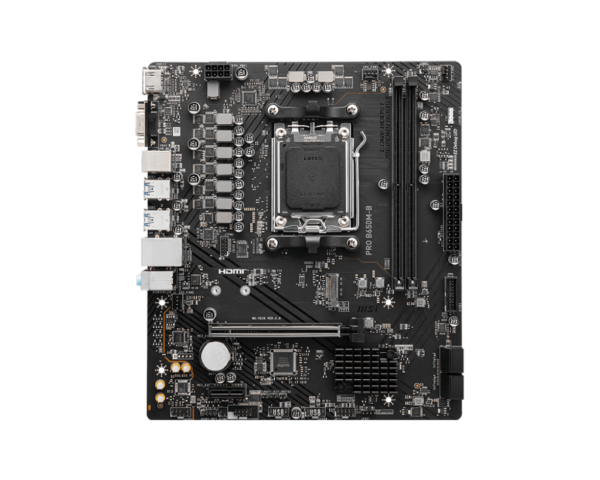 MSI PRO B650M-B Motherboard for AMD Ryzen™ 9000/ 8000/ 7000 Series Desktop Processors Socket AM5