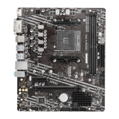 MSI PRO A520M-A Motherboard for AMD Ryzen™ 5000 Series & 3000 Series Processors