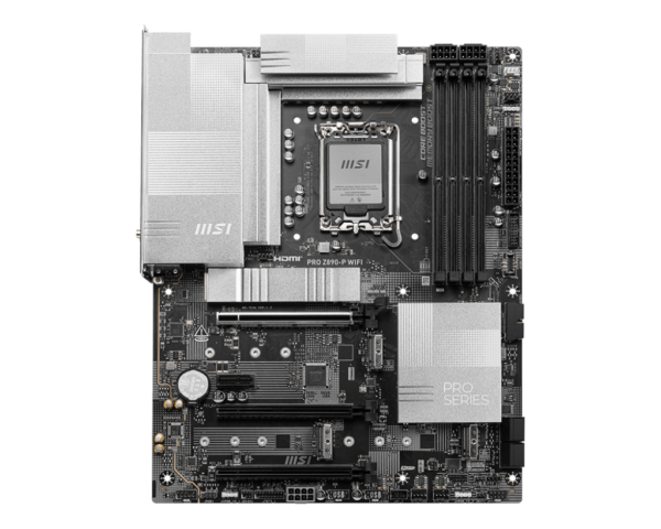 MSI PRO Z890-P WIFI Motherboard for Intel® Core™ Ultra Processors (Series 2) LGA 1851, Intel® Core™ 14th & 13th Gen Processors