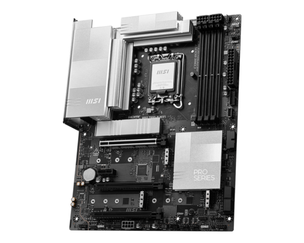 MSI PRO Z890-P WIFI Motherboard for Intel® Core™ Ultra Processors (Series 2) LGA 1851, Intel® Core™ 14th & 13th Gen Processors - Image 2