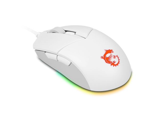 MSI CLUTCH GM 11 White Gaming Mouse - Image 4