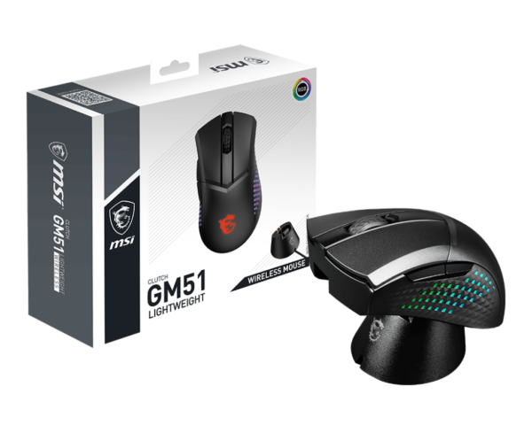 MSI CLUTCH GM51 LIGHTWEIGHT WIRELESS Gaming Mouse - Image 5