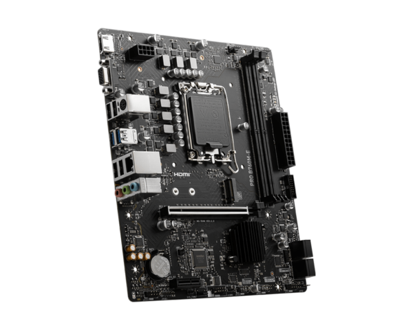 MSI PRO B760M-E DDR5 Motherboard for Intel® Core™ 14th, 13th & 12th Gen Processors - Image 2