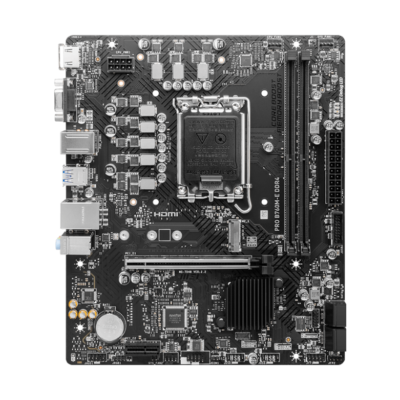 MSI PRO B760M-E DDR4 Motherboard for Intel® Core™ 14th, 13th & 12th Gen Processors