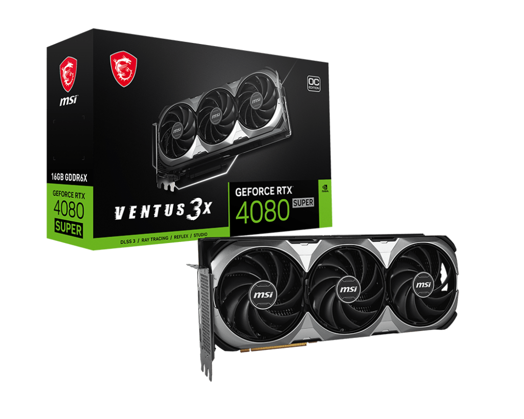 MSI GeForce RTX™ 4080 SUPER 16G VENTUS 3X OC