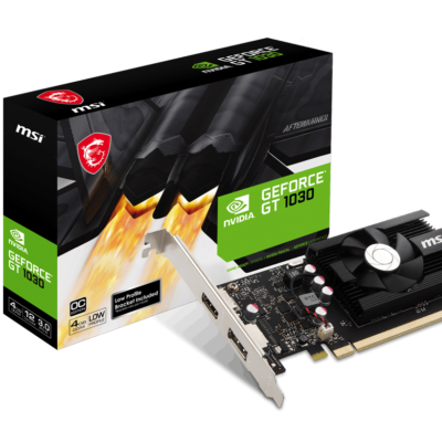 MSI GeForce® GT 1030 4GD4 LP OC 4GB DDR4 Graphics Card