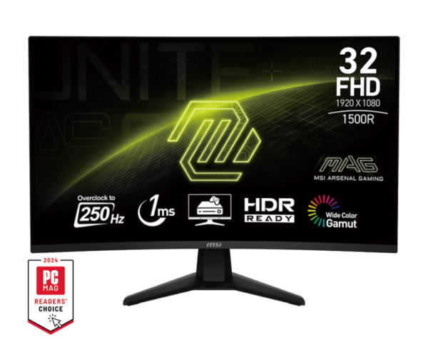 MSI MAG 32C6X Curved 32 Inches Gaming Monitor