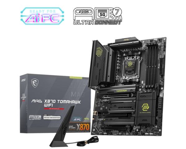 MSI MAG X870 TOMAHAWK WIFI Motherboard For AMD Ryzen™9000/ 7000 Series Processors Socket AM5 - Image 4