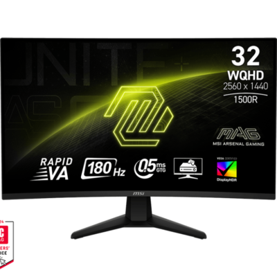 MSI MAG 32CQ6F Curved 2K 32 Inches Gaming Monitor