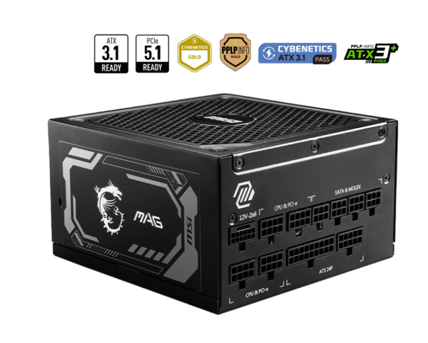 MSI MAG A1250GL PCIE5 Power Supply