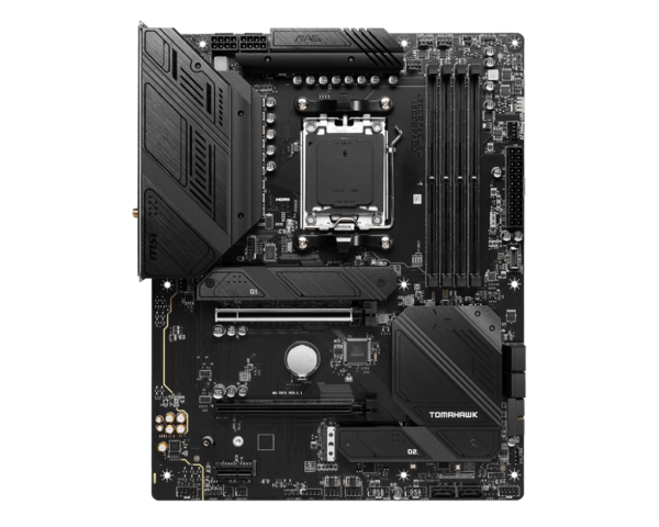 MSI MAG B650 TOMAHAWK WIFI Motherboard for AMD Ryzen™ 9000/ 8000/ 7000 Series Desktop Processors Socket AM5