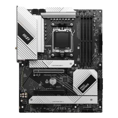 MSI PRO B650-A WIFI Motherboad for AMD Ryzen™ 9000/ 8000/ 7000 Series Desktop Processors Socket AM5