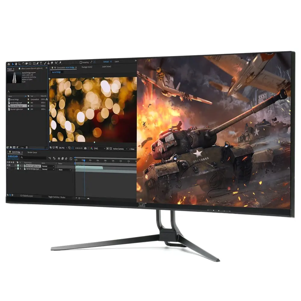 EASE PG34RWI 34 Inches Curved IPS Monitor