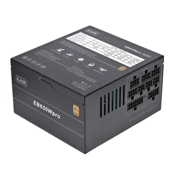 EASE EB650W Pro 650 Watt 80+ Bronze Fully Modular Power Supply