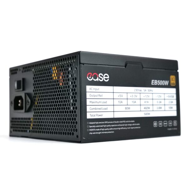 EASE EB500 500W 80 Plus Bronze Power Supply - Image 5