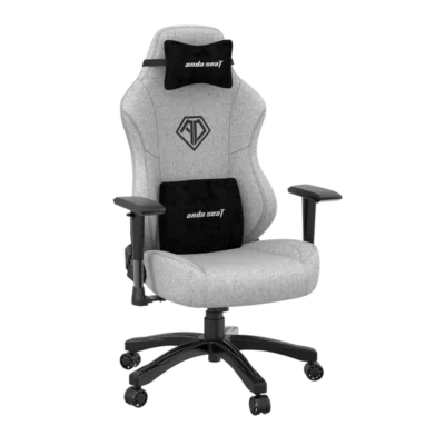 AndaSeat Phantom 3 Gaming Chair – Ash Grey Fabric