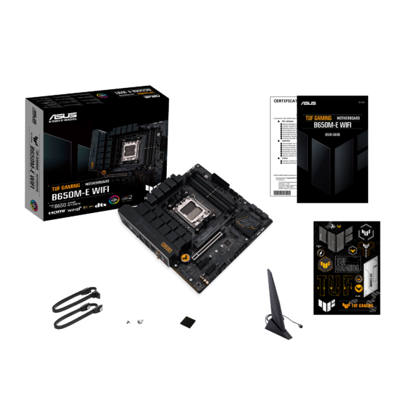 ASUS TUF GAMING B650M-E WIFI AMD Motherboard for AMD Ryzen™ 9000, 8000, and 7000 Series processors - Image 6