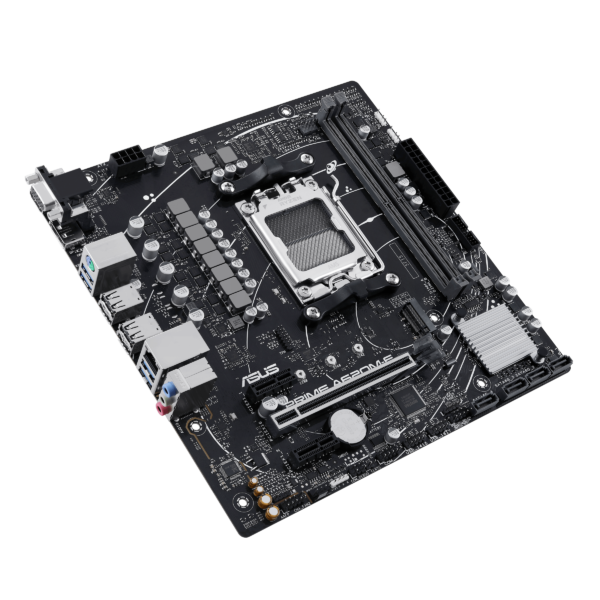 ASUS PRIME A620M-E Micro-ATX DDR5, PCIe 4.0 AMD Motherboard for AMD Socket AM5 for AMD Ryzen™ 9000 & 8000 & 7000 Series Desktop Processors - Image 3