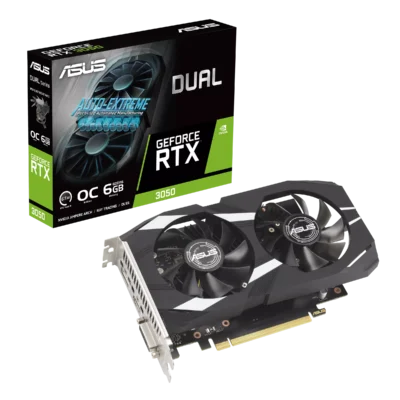 ASUS Dual GeForce RTX™ 3050 OC Edition 6GB GDDR6 Graphics Card