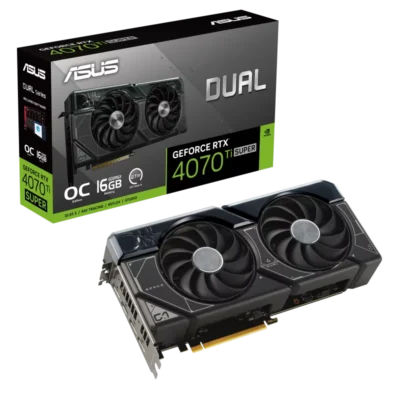 ASUS Dual GeForce RTX™ 4070 Ti SUPER OC Edition 16GB GDDR6X Graphics Card