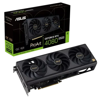 ASUS ProArt GeForce RTX™ 4080 SUPER OC Edition 16GB GDDR6X Graphics Card (SSF Compatible)