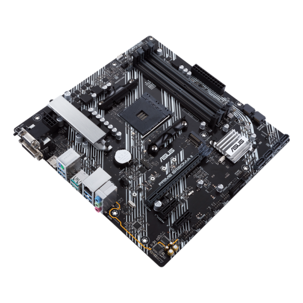 ASUS PRIME B450M-A II DDR4 Micro ATX AMD Motherboard for Ryzen 5000, 4000, 3000, 2000, and 1000 Series Processors - Image 3