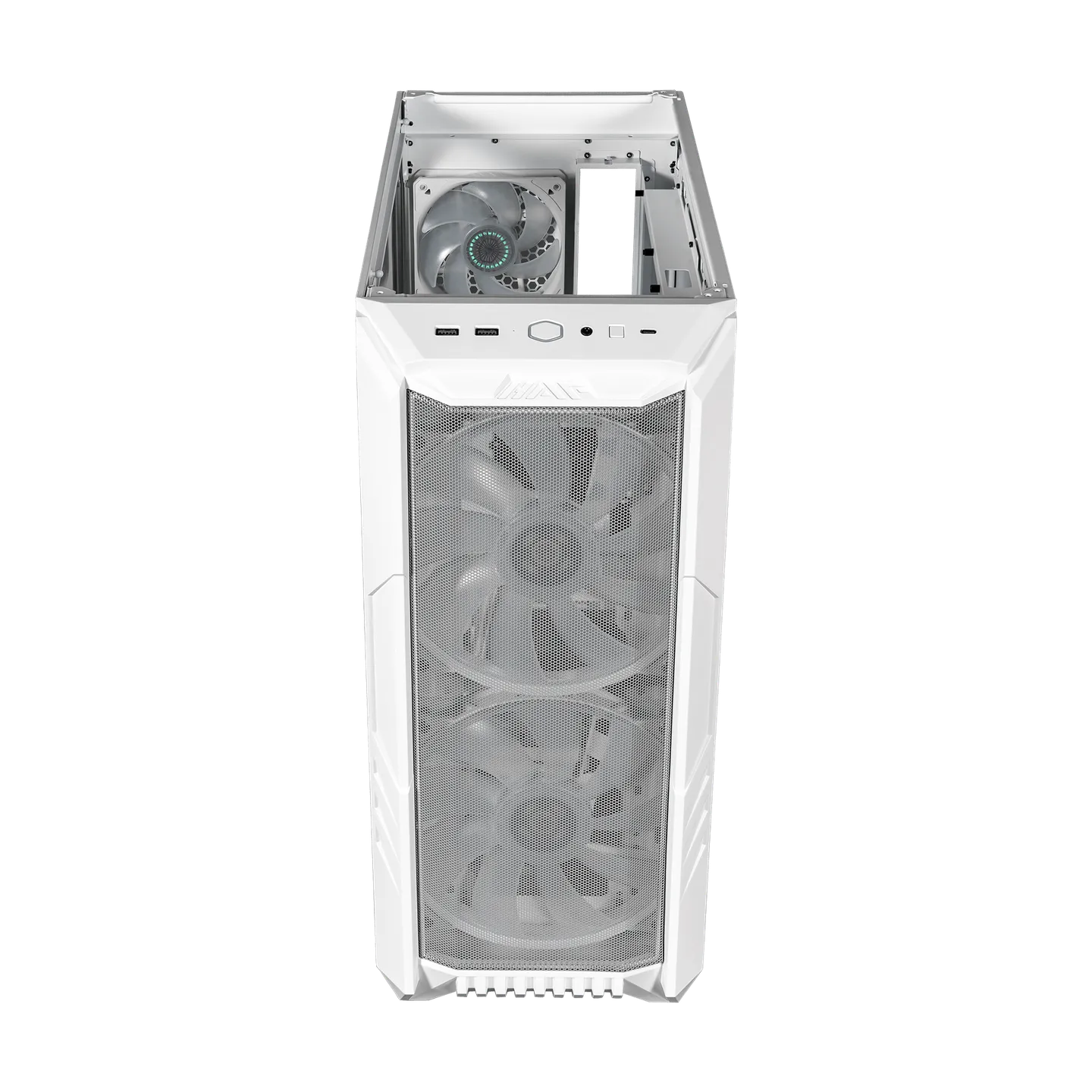 Cooler Master CM HAF 500 Mid Tower PC Case – White