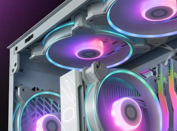 Cooler Master MasterFan MF140 HALO² White Edition Case Fan - Image 4