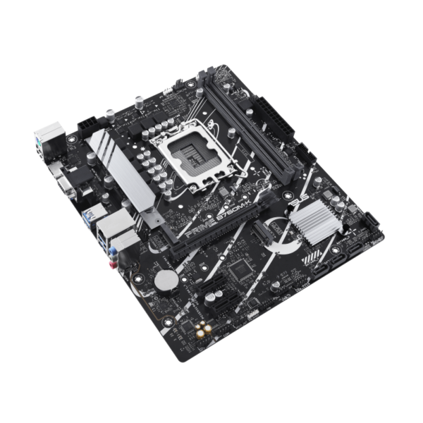 ASUS Prime B760M-K, LGA 1700 mATX with PCIe 4.0, Motherboard for Intel 14th, 13th & 12th Gen Processors - Image 4