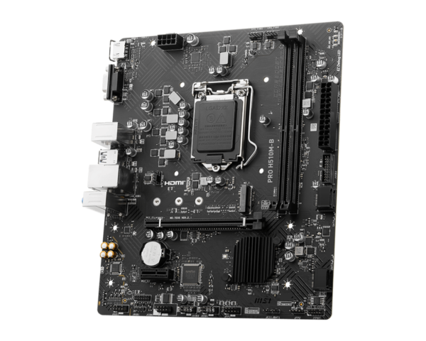 MSI PRO H510M-B DDR4 Motherboard for 10th Gen Intel Core Processors LGA 1200 Socket - Image 2