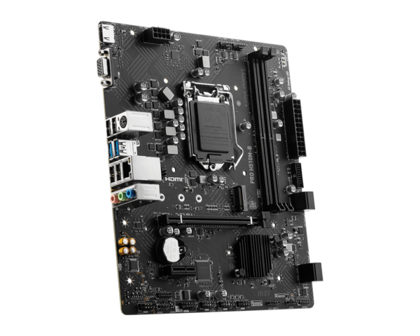 MSI PRO H510M-B DDR4 Motherboard for 10th Gen Intel Core Processors LGA 1200 Socket - Image 3