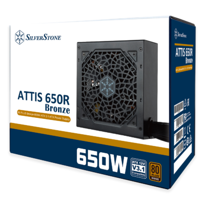 SilverStone ATTIS 650R Bronze 80 PLUS Bronze 650W ATX 3.1 ATX Power Supply