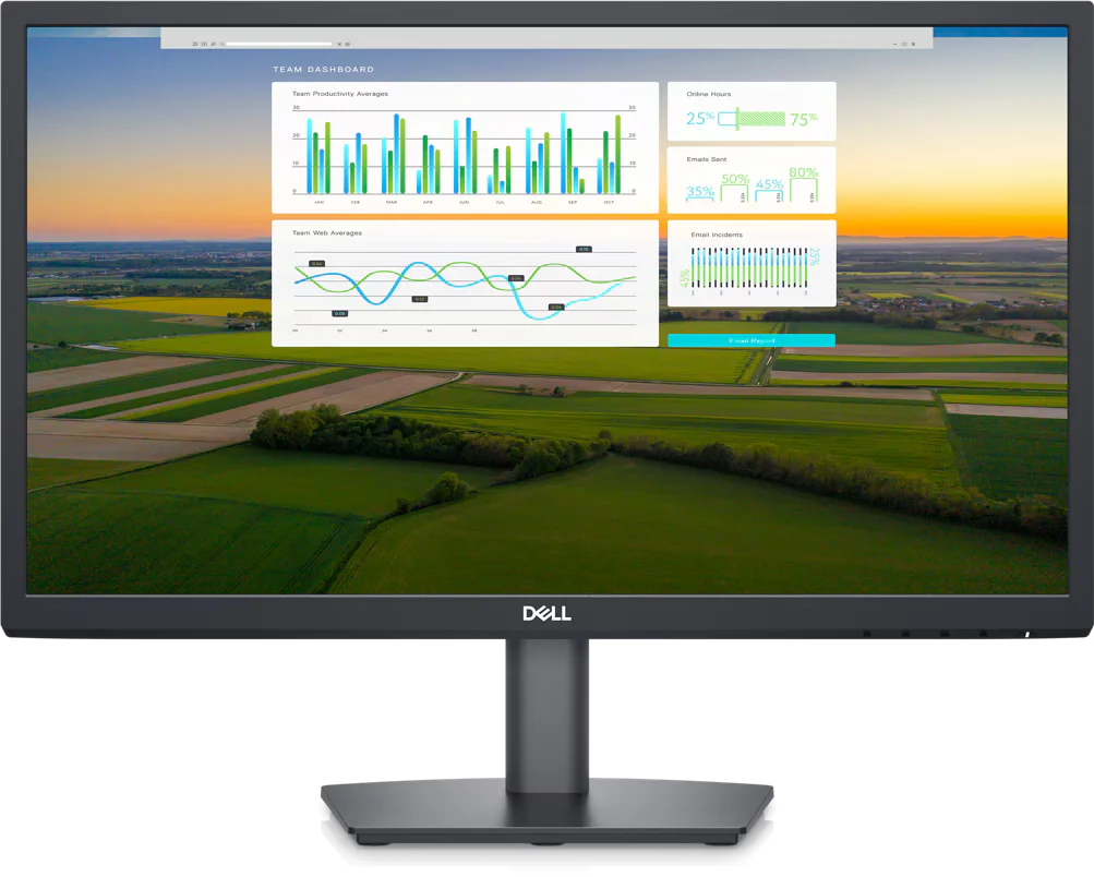 Dell 22 Monitor – E2222H 22-Inch FHD Monitor